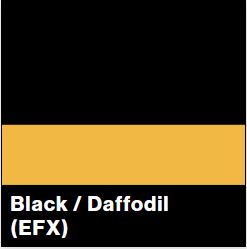 Black/Daffodil ColorHues EFX 1/8IN 2-Ply