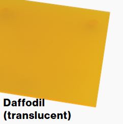 Daffodil Translucent COLORHUES 1/8IN