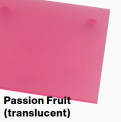 Passion Fruit Translucent COLORHUES 1/8IN