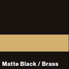 Matte Black/Brass FLEXIBRASS .020IN