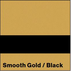Smooth Gold/Black LaserLights  1/32IN x 12IN x 24IN (10-Pack)