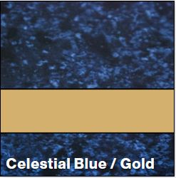 Celestial Blue/Gold LASERMARK .052IN