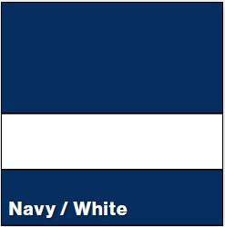 Navy/White LASERMARK .052IN