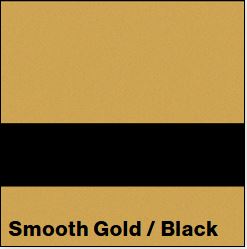 Smooth Gold/Black LASERMARK .052IN