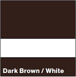 Dark Brown/White LASERMAX 1/16IN