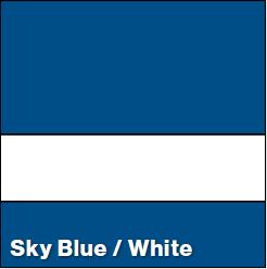 Sky Blue/White LASERMAX 1/8IN