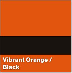 Vibrant Orange/Black LASERMAX 1/16IN