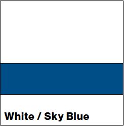 White/Sky Blue LASERMAX 1/16IN