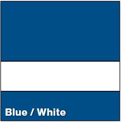 Blue/Bright White MATTE 1/16IN