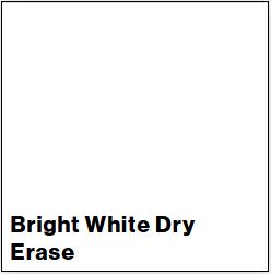 1/16IN BRIGHT WHITE DRY ERASE MESSAGE BOARD