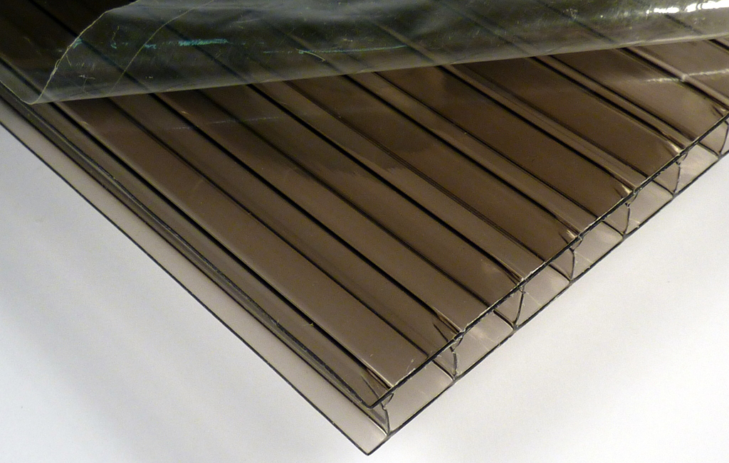 6mm 4x24FT BRONZE POLYCARBONATE TWINWALL