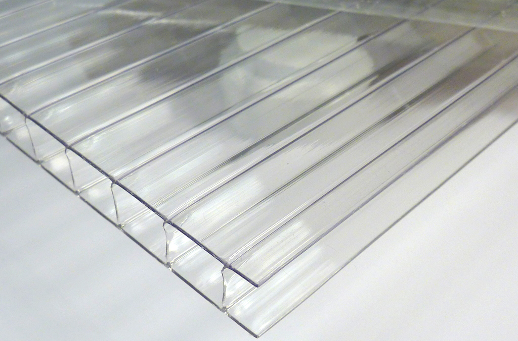 16mm 4x16FT CLEAR POLYCARBONATE TRIPLEWALL