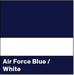 Air Force Blue/White SATIN 1/16IN