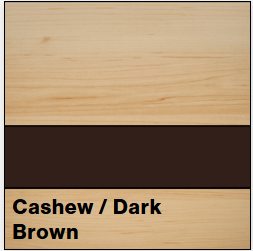 Cashew/Dark Brown LASERMAX 1/16IN