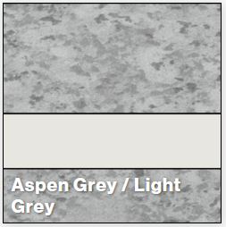 Aspen Grey/Light Grey THE NATURALS 1/16IN