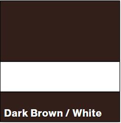 Dark Brown/White ULTRAMATTES FRONT 1/16IN
